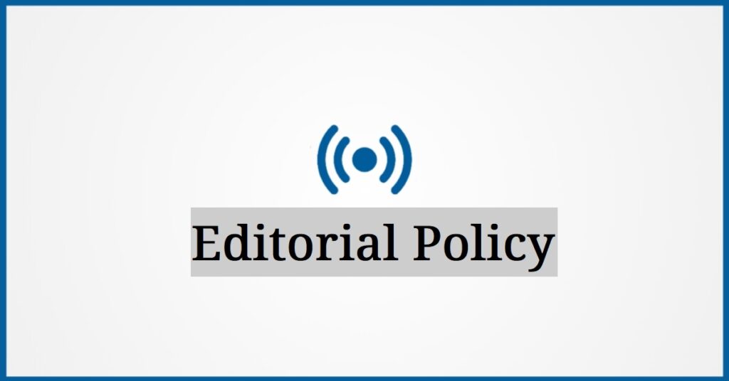 Editorial Policy